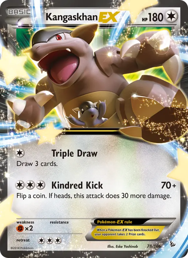 Kangaskhan EX, Flashfire #78