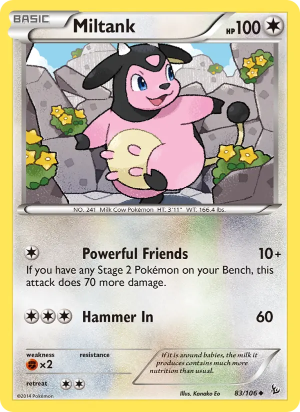 Miltank, Flashfire #83