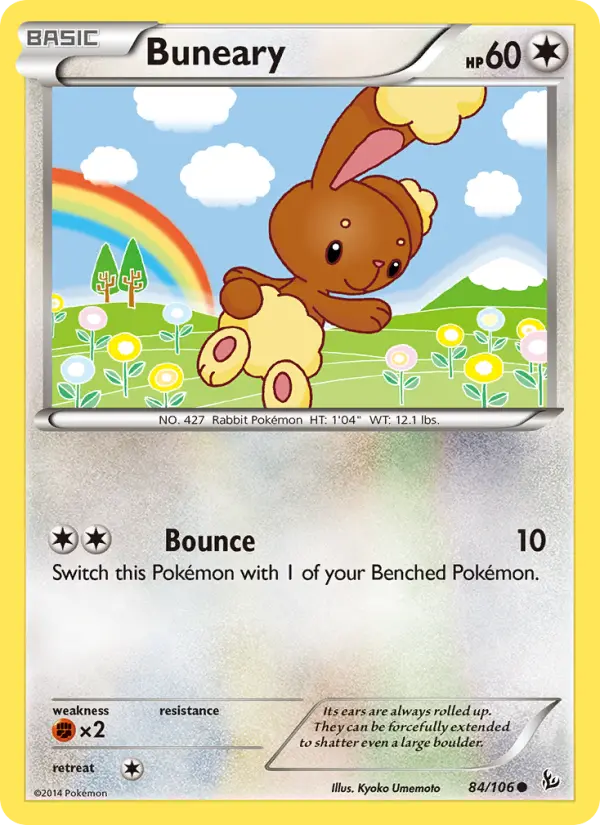 Buneary, Flashfire #84