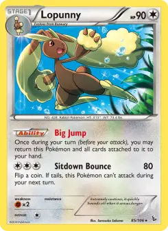 Lopunny, Flashfire #85/106