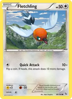 Fletchling, Flashfire #86/106