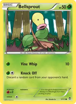 Bellsprout, Furious Fists #1/111