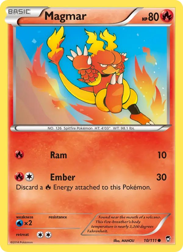 Magmar, Furious Fists #10