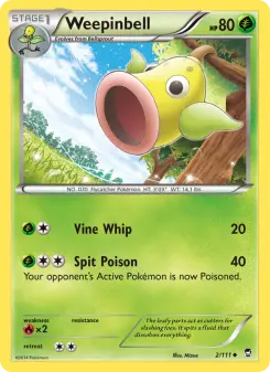Weepinbell, Furious Fists #2/111