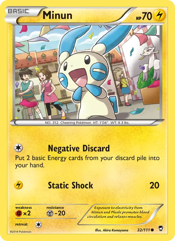 Minun, Furious Fists #32