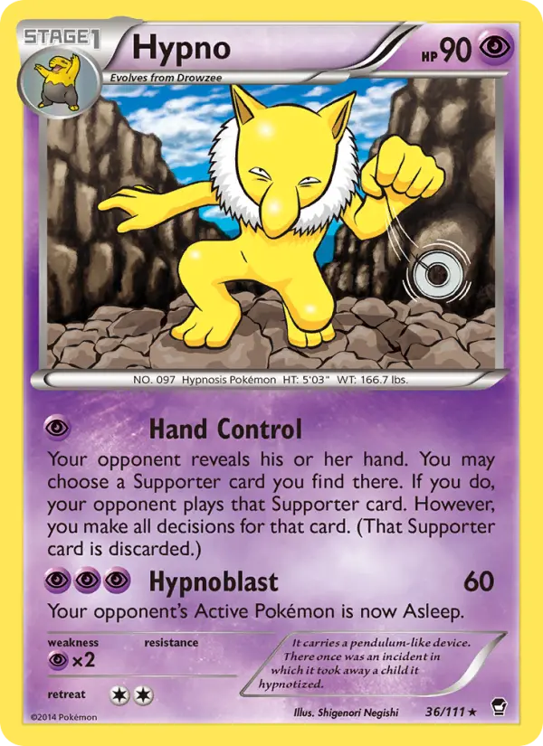 Hypno, Furious Fists #36
