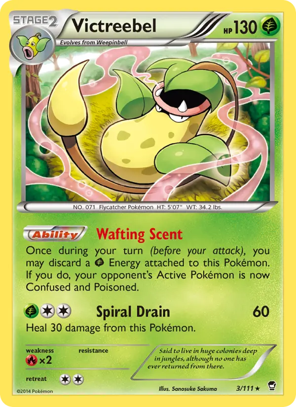 Victreebel, Furious Fists #3