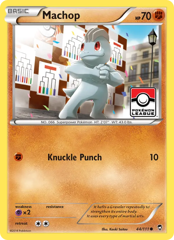Machop, Furious Fists #44