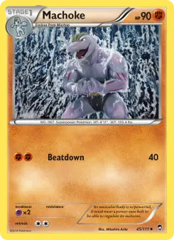 Machoke, Furious Fists #45/111