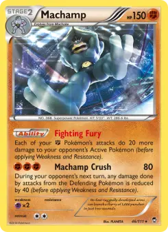 Machamp, Furious Fists #46/111