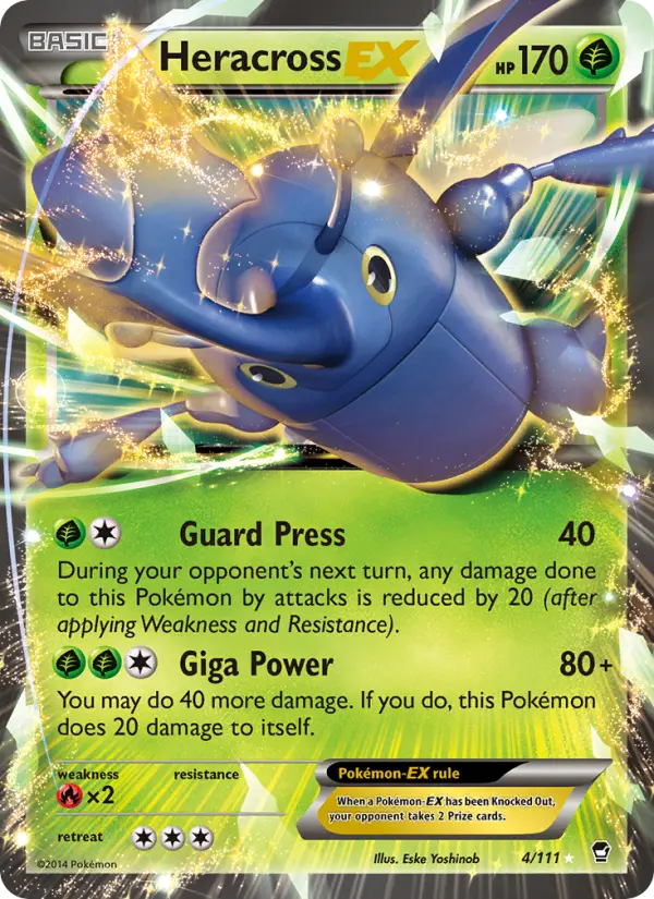 Heracross EX, Furious Fists #4