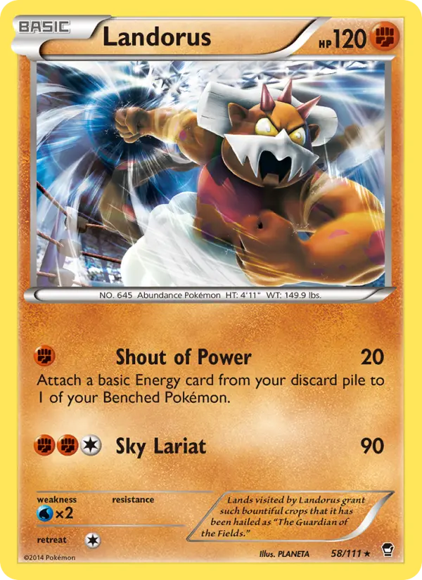 Landorus, Furious Fists #58