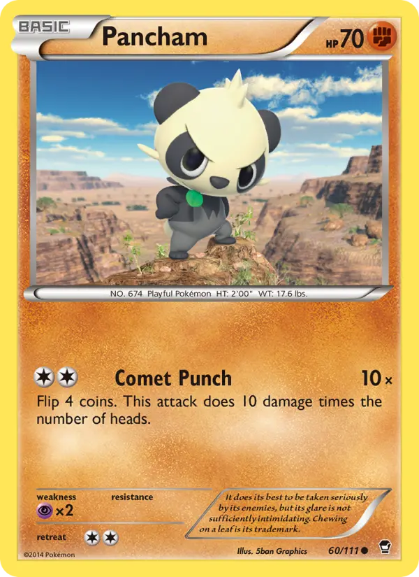 Pancham, Furious Fists #60