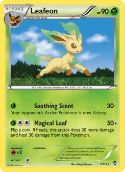 Leafeon, Furious Fists #7/111