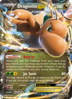 Dragonite EX, Furious Fists #74/111