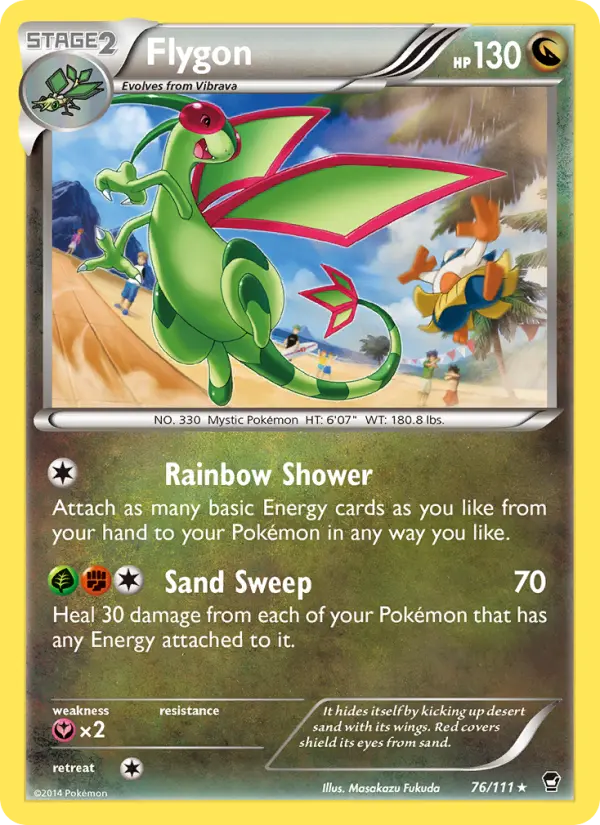 Flygon, Furious Fists #76