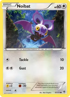 Noibat, Furious Fists #87/111