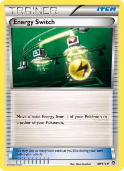 Energy Switch, Furious Fists #89/111