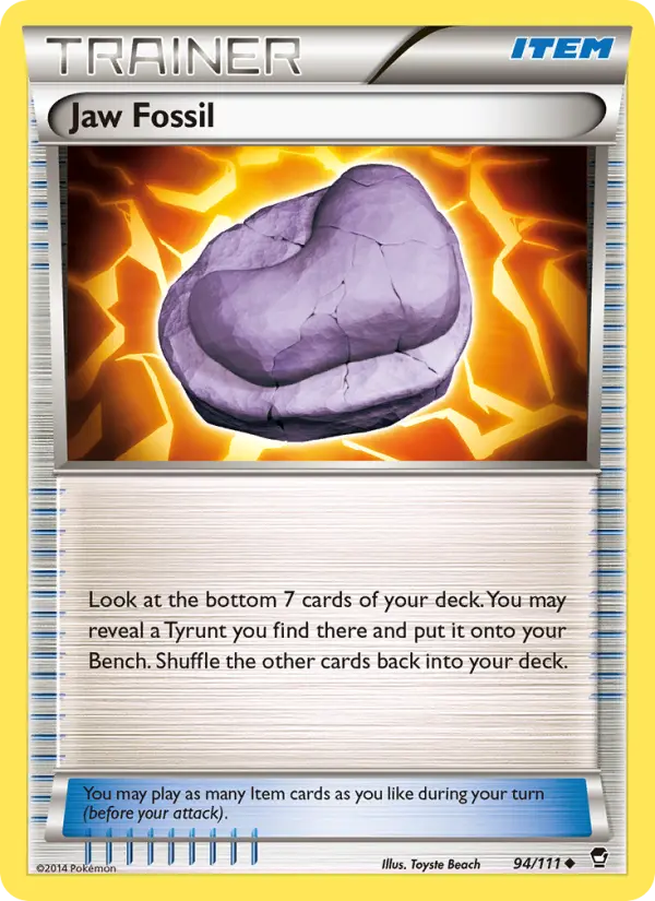 Jaw Fossil, Furious Fists #94