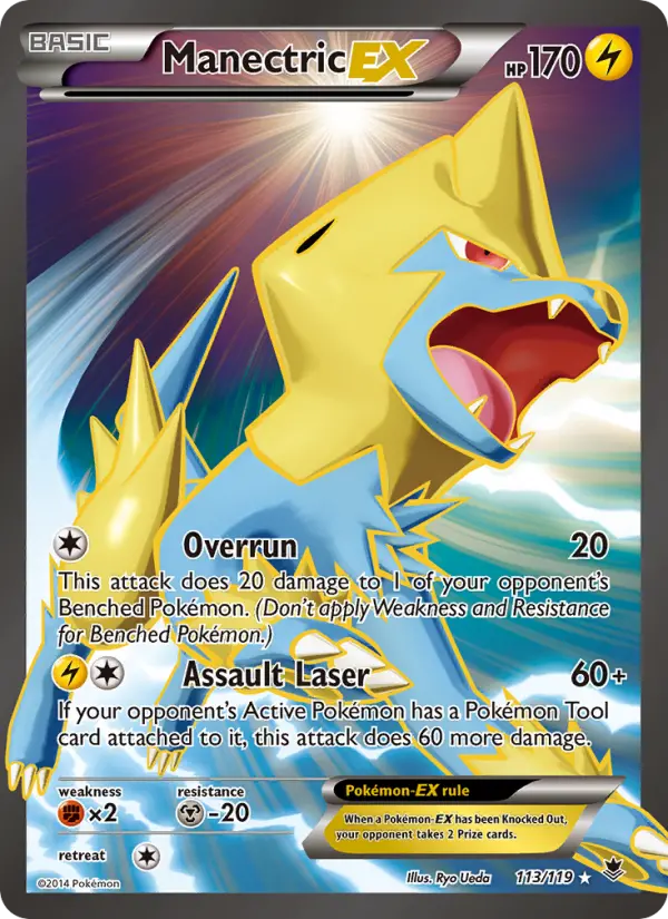 Manectric EX, Phantom Forces #113