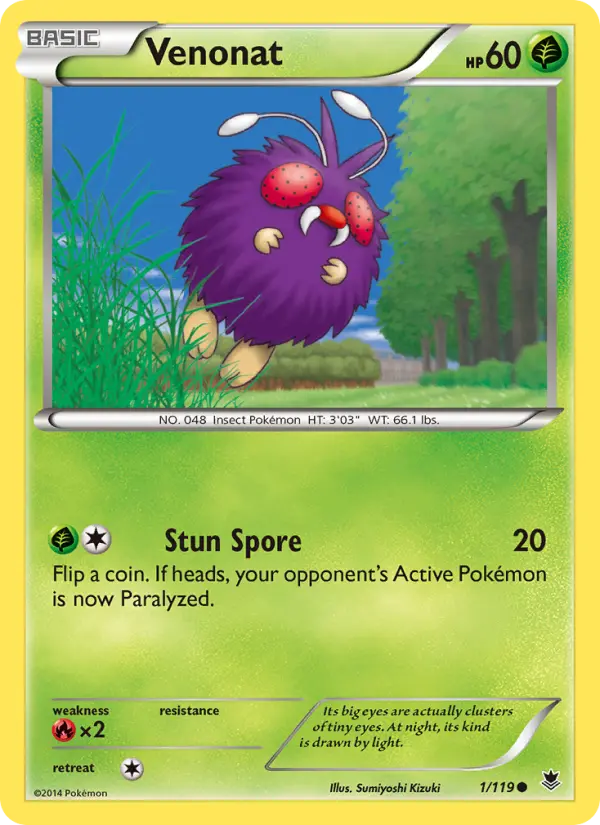 Venonat, Phantom Forces #1