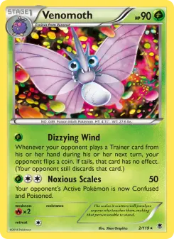 Venomoth, Phantom Forces #2/119