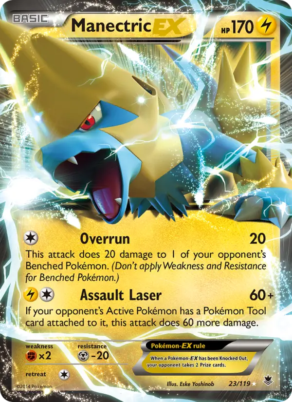 Manectric EX, Phantom Forces #23