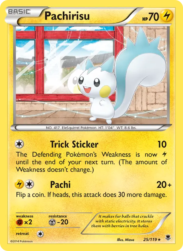 Pachirisu, Phantom Forces #25