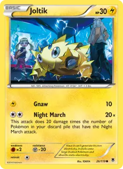 Joltik, Phantom Forces #26/119