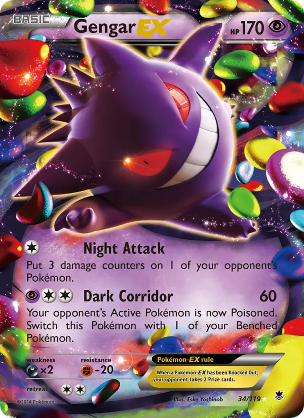 Gengar EX, Phantom Forces #34