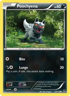Poochyena, Phantom Forces #53/119