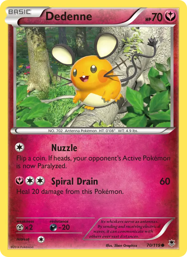 Dedenne, Phantom Forces #70