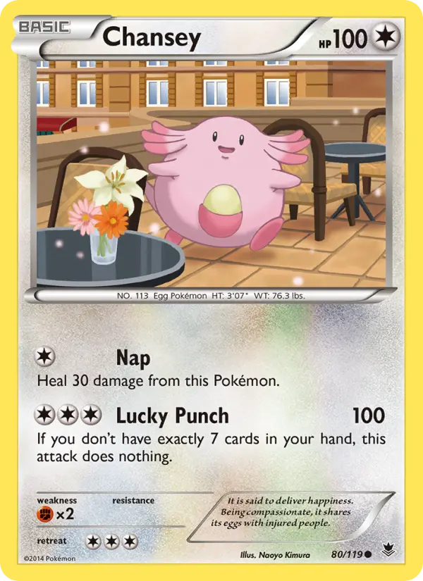 Chansey, Phantom Forces #80