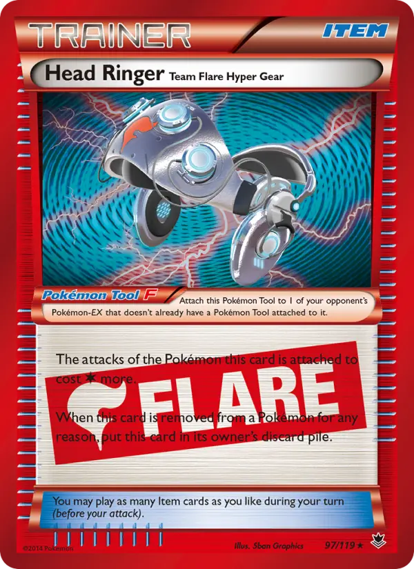 Head Ringer Team Flare Hyper Gear, Phantom Forces #97