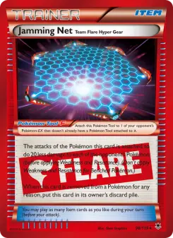 Jamming Net Team Flare Hyper Gear, Phantom Forces #98/119