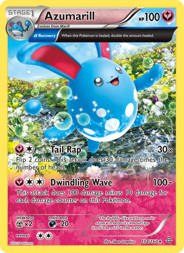 Azumarill, Primal Clash #104