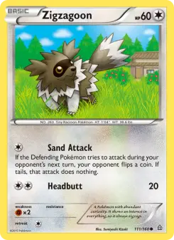 Zigzagoon, Primal Clash #111/160