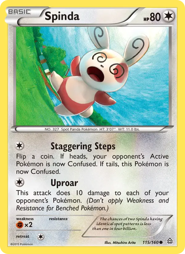 Spinda, Primal Clash #115