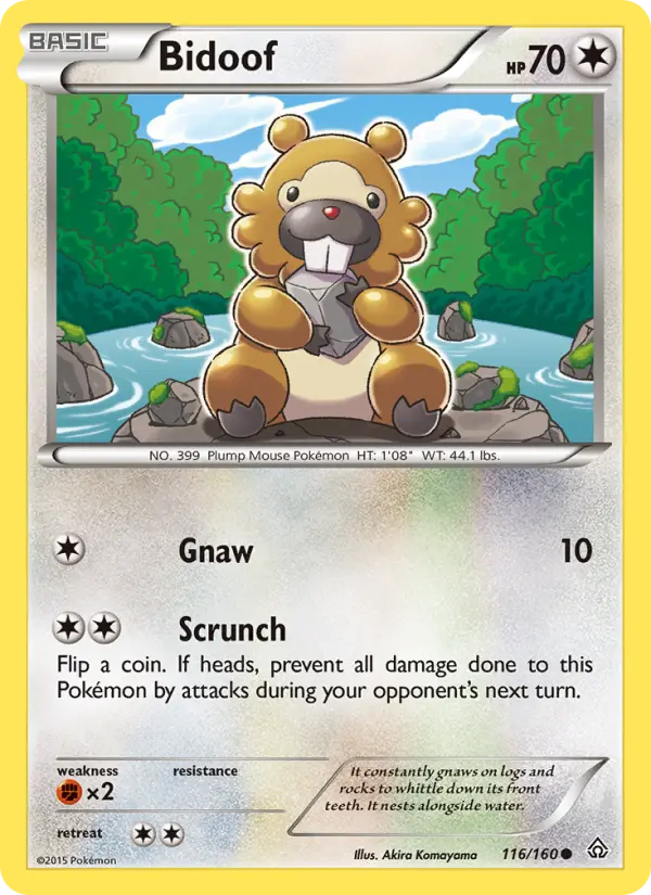 Bidoof, Primal Clash #116
