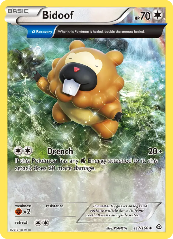 Bidoof, Primal Clash #117