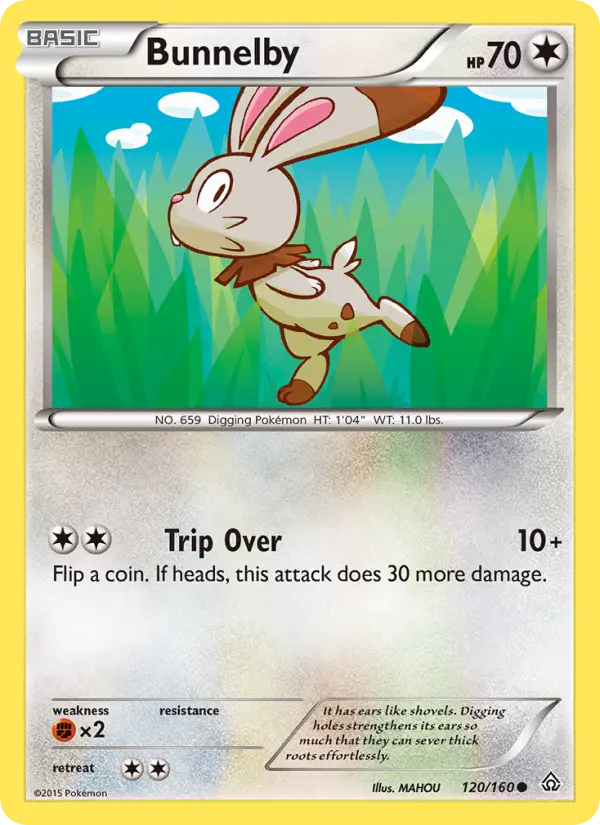 Bunnelby, Primal Clash #120