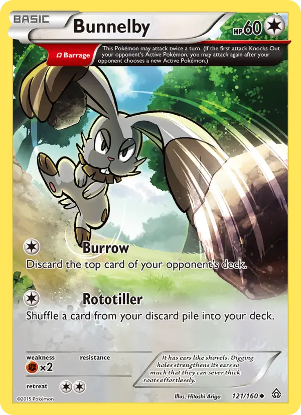 Bunnelby, Primal Clash #121