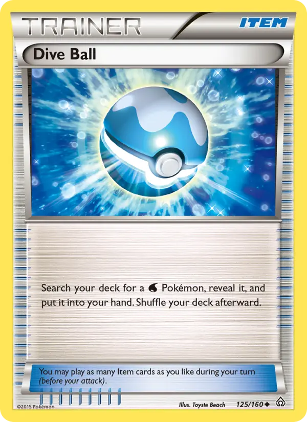 Dive Ball, Primal Clash #125