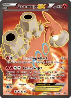 Camerupt EX, Primal Clash #146/160