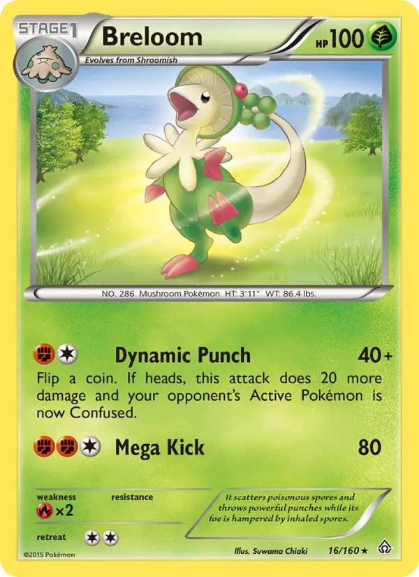 Breloom, Primal Clash #16