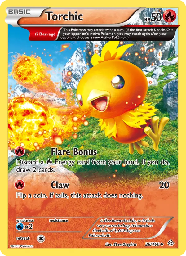 Torchic, Primal Clash #26
