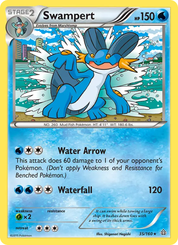 Swampert, Primal Clash #35
