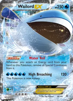 Wailord EX, Primal Clash #38/160