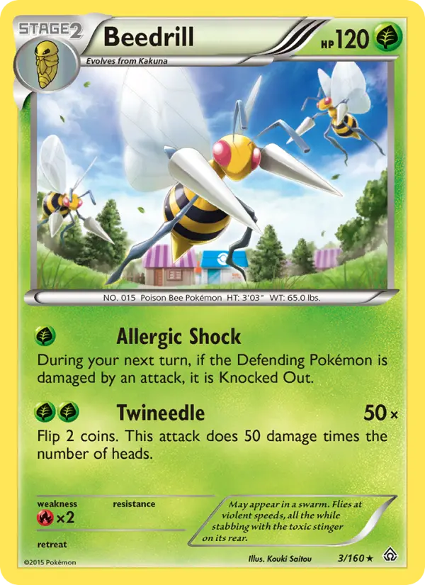 Beedrill, Primal Clash #3
