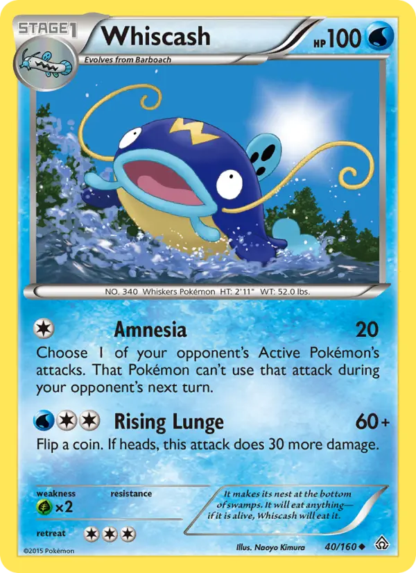 Whiscash, Primal Clash #40